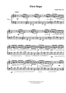 Fugue in cis, Op.1: Para Piano by Jennie Moz-Art