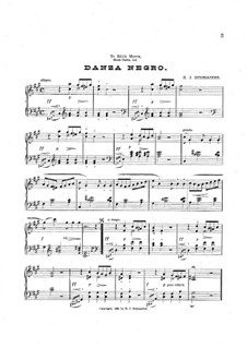 Danza Negro: Danza Negro by Hubert J. Schonacker