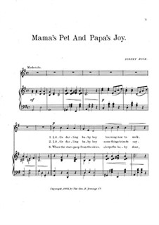 Mama's Pet and Papa's Joy: Mama's Pet and Papa's Joy by Sidney Rice