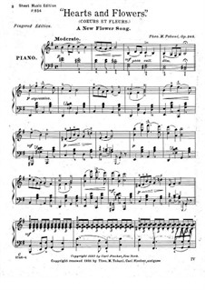 Hearts and Flowers, Op.245: G maior by Theodore Moses Tobani