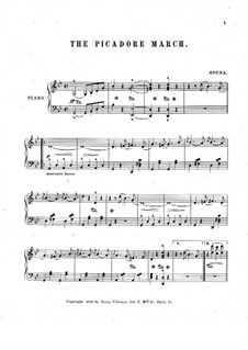 The Picador March: Para Piano by John Philip Sousa