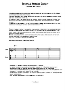 Jazz guitar lesson: Intervallic Harmonic Concept: Jazz guitar lesson: Intervallic Harmonic Concept by Simone Gubbiotti