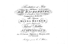 Røverborgen (The Castle Robber): Recitative and Aria 'Wehe mir! Entsetzlich' (Oimè che orrore!) by Friedrich Kuhlau