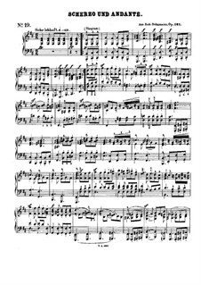 Sonata for Violin and Piano No.2 in D Minor, Op.121: Movimentos II-III. Versão para piano by Robert Schumann