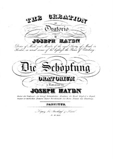 The Creation, Hob.XXI/2: partitura completa by Joseph Haydn