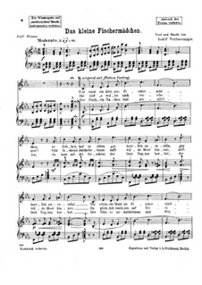 Das kleine Fischermädchen, Op.75: Das kleine Fischermädchen by Ludolph Waldmann