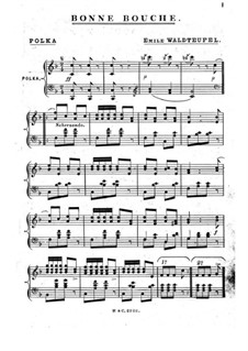 Gourmand-Polka, Op.163: Para Piano by Émile Waldteufel