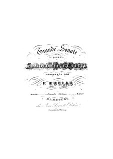 Grand Sonata for Flute and Piano, Op.69: Grand Sonata for Flute and Piano by Friedrich Kuhlau