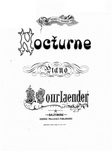 Nocturne: noturno by Bernard Courlaender