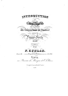 Introduction and Rondo, Op.98: Introdução e rondo by Friedrich Kuhlau