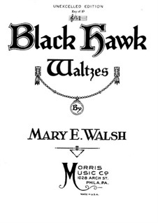 Black Hawk Waltz: Para Piano by Mary E. Walsh