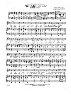 Khaki Bill: Khaki Bill by Harry L. Watson