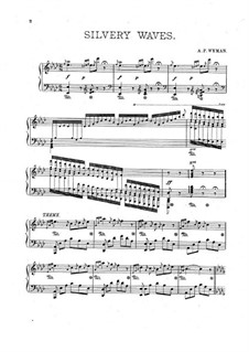 Silvery Waves: Para Piano by Addison Wyman