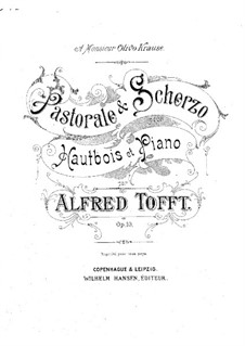 Pastorale and Scherzo, Op.10: Pastorale and Scherzo by Alfred Tofft