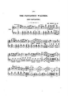 The Fantastics' Waltzes, Op.50: The Fantastics' Waltzes by Friedrich Zikoff