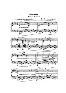 Nocturne: noturno by Herman Severin Lovenskjold