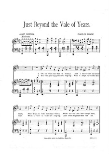 Just Beyond the Vale of Years: Just Beyond the Vale of Years by Charles Bishop