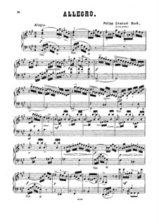Allegro in A Major: Allegro in A Major by Juan Cabanilles