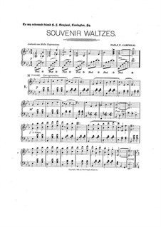 Souvenir Waltzes: Souvenir Waltzes by Paolo F. Campiglio