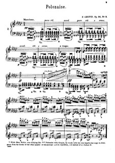 Polonaises, Op.26: No.2 in E Flat Minor by Frédéric Chopin