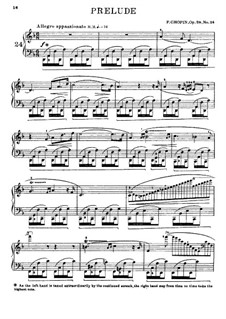 No.24 in D Minor: Para Piano by Frédéric Chopin