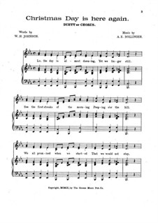 Christmas Day is Here Again: Christmas Day is Here Again by A. E. Bollinger