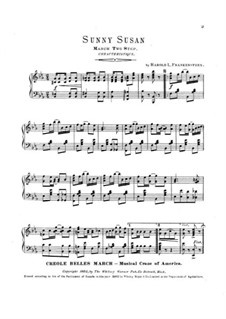 Sunny Susan: Sunny Susan by Harold L. Frankensteen