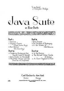 Java Suite: livros IV by Leopold Godowsky