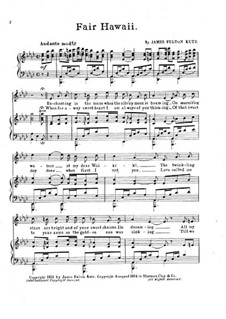 Fair Hawaii: Fair Hawaii by James Fulton Kutz