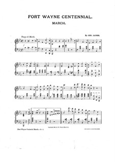 Fort Wayne Centennial: Fort Wayne Centennial by Gregory Jacobs