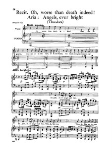 Theodora, HWV 68: Angels, Ever Bright and Fair by Georg Friedrich Händel