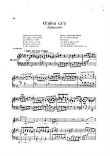 Radamisto, HWV12a: Ombra cara by Georg Friedrich Händel