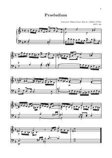Prelude No.2, BWV 940: para teclado by Johann Sebastian Bach