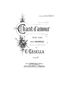 Chant d'Amour: Chant d'Amour by Cesar Casella