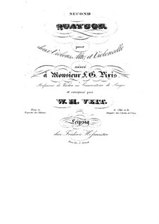 String Quartet No.2 in E Major, Op.5: String Quartet No.2 in E Major by Václav Veit