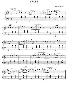 Waltz in A Minor, B.150 KK IVb/11: Para Piano by Frédéric Chopin