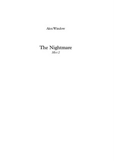 The Nightmare, Op.1: Movement 2 by Andrew Wood