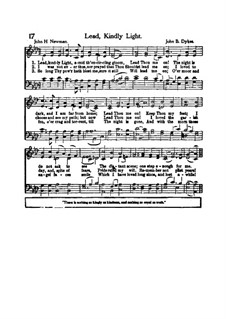 Lead, Kindly Light: para coro misto by John Bacchus Dykes