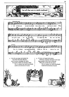 Let All that Are to Mirth Inclined: Let All that Are to Mirth Inclined by Unknown (works before 1850)