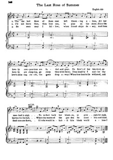 The Last Rose of Summer: em F Major by John Stevenson