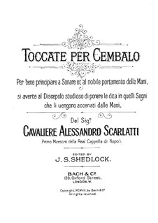 Toccata No.1 in G Major for Harpsichord: Toccata No.1 in G Major for Harpsichord by Alessandro Scarlatti