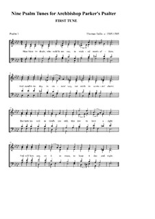 Man Blest No Doubt: Man Blest No Doubt by Thomas Tallis