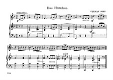 Das Hüttchen: Für Mandoline und Klavier by folklore