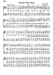 See-Saw Waltz Song: See-Saw Waltz Song by Alfred Gwyllym Crowe
