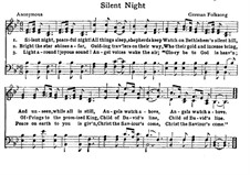Silent Night: para coro by folklore