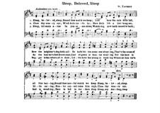 Sleep, Beloved, Sleep: Sleep, Beloved, Sleep by Wilhelm Taubert