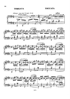 Toccata in C Sharp Minor: Toccata in C Sharp Minor by Mily Balakirev