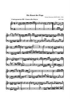 No.11-19: No.12 by Johann Sebastian Bach