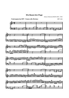 No.11-19: No.14 by Johann Sebastian Bach