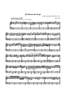 No.11-19: No 15 by Johann Sebastian Bach